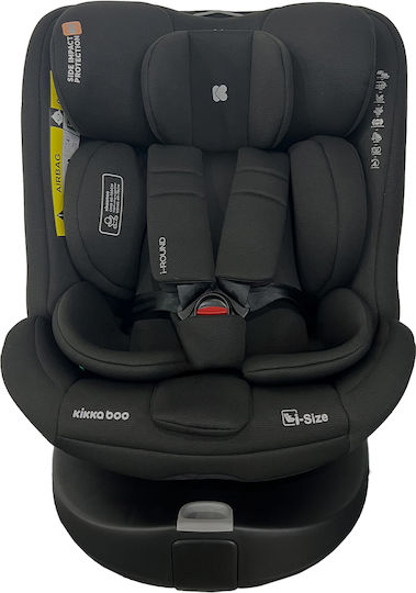 Kikka Boo i-Round Baby Car Seat i-Size with Isofix Black