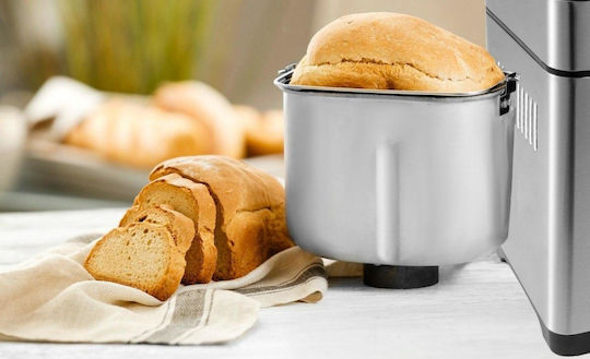 Yoer Brotbackautomat mit 710W Leistung und 1000gr Kapazität mit Programmen