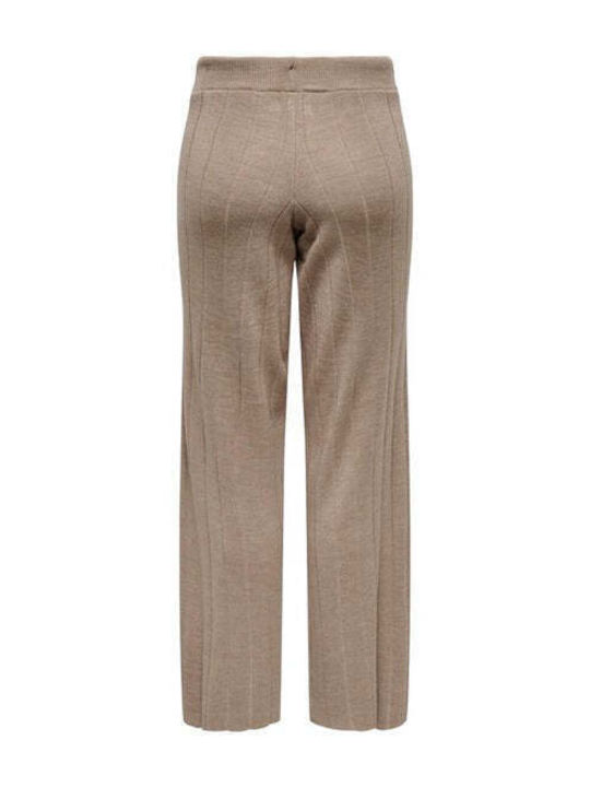 Only Women's Fabric Trousers Gray