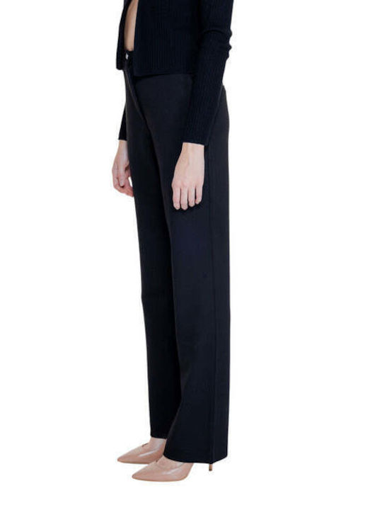 Guess Women's Fabric Trousers Black