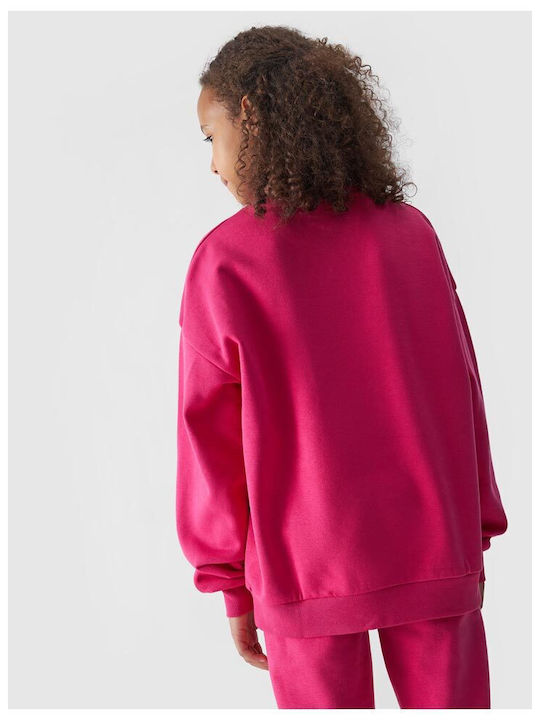 4F Kids Sweatshirt Fuchsia