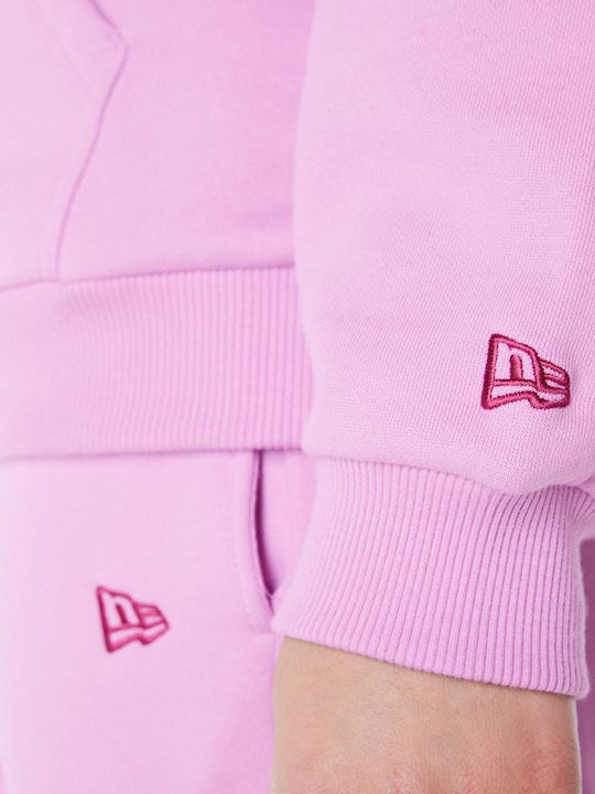 Hero Women's Sweatshirt Hooded Baby Pink