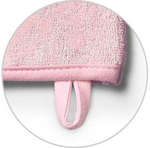 Babyono Baby Badezubehör Babyhandtuch Rosa