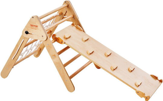 Vevor Kletterset für Kinder 4 in 1 mit Kletterfläche aus Holz