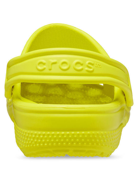 Crocs Classic Clog Children's Beach Clogs Yellow