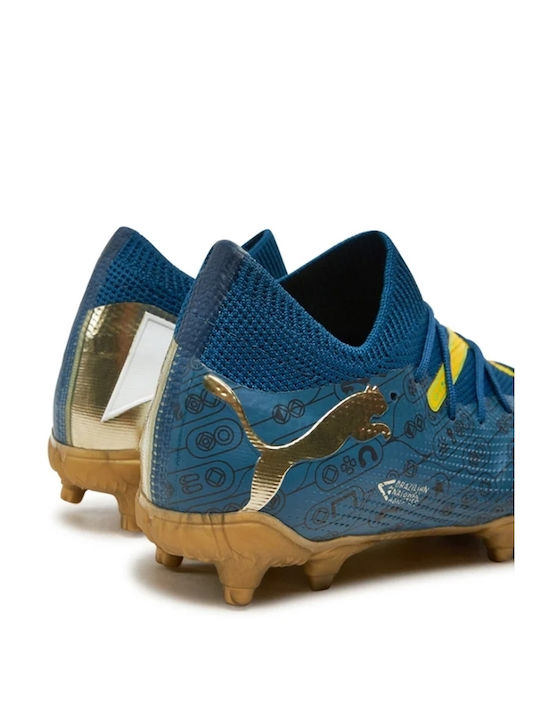 Future 7 Match Bna FG/AG Kids Soccer Cleats Molded Blue
