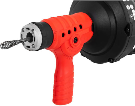 Elektrische Spiralschnecke 240 W 7,5 m lang 15 mm Durchmesser Rohrreinigung