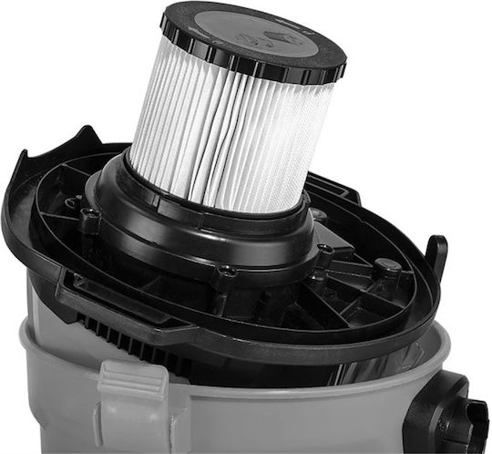 Graphite Aspirator Reîncărcabil Lichide / Solide Fără Încărcător și Baterie Recipient 12lt