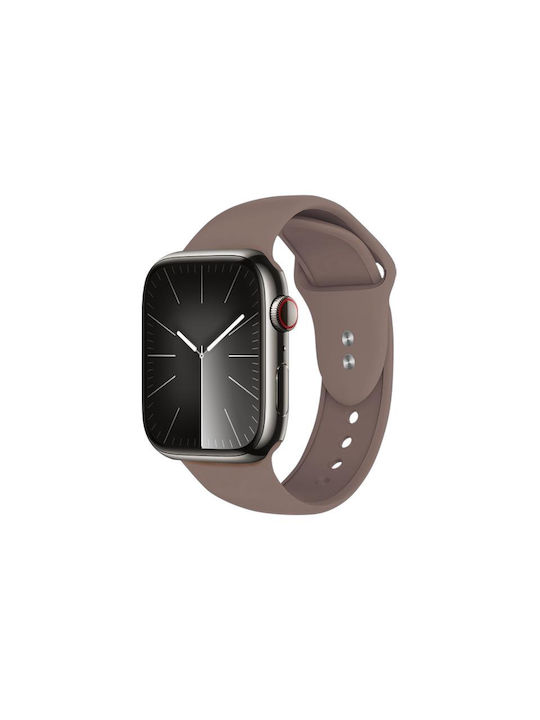 Curea Crong Liquid pentru Apple Watch 38 40 41 mm Maro