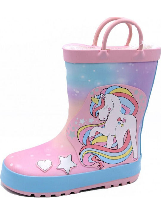 Kids Wellies Pink