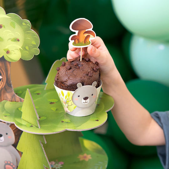 Party Pal Backförmchen für Cupcakes für Party 6 Stück