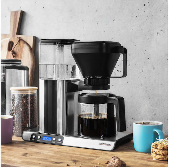 Gastroback Mașină de cafea filtru comercială 1550W cu capacitatea de 1.25lt