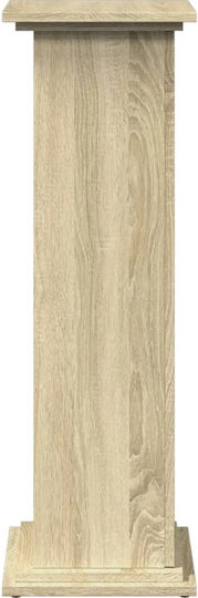 vidaXL Ανθοστήλη Ξύλινη Καφέ 31x30x90εκ.