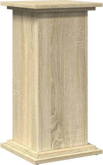 vidaXL Pflanzenständer Holz Braun 31cmx30cmx60cmcm.