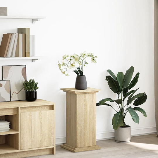 vidaXL Pflanzenständer Holz Braun 31cmx30cmx60cmcm.