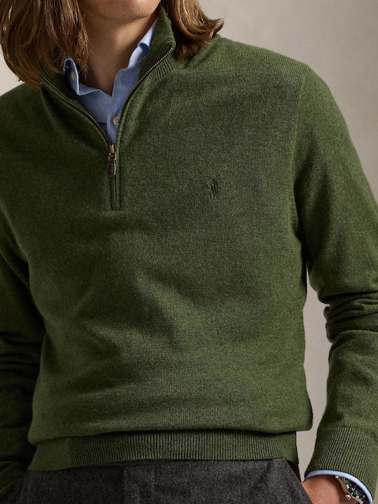 Ralph Lauren Ανδρικό Πουλόβερ Polo Classic Olive Heather