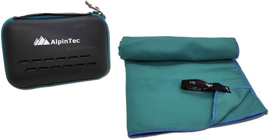AlpinPro Πετσέτα Microfiber Προσώπου Μπλε 50εκ.