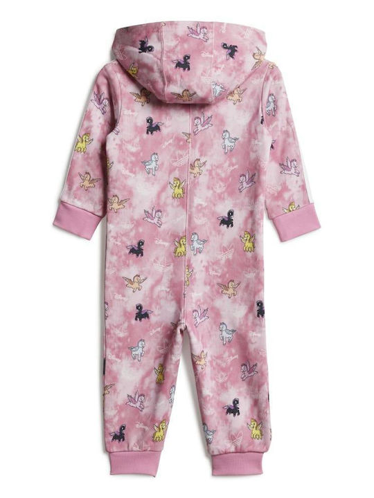 Adidas Onesie Βρεφικό Φορμάκι Pink