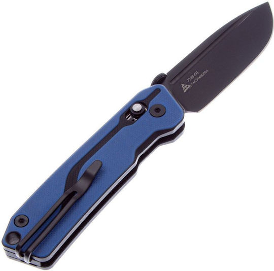 Cuțit pliabil Srm 7228-gi mâner G10 oțel D2