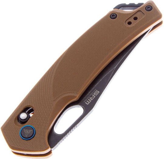 Folding Knife Srm 9201-gw G10 Handle D2 Steel