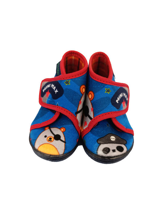 Mini Max Anatomic Kids Slippers Blue