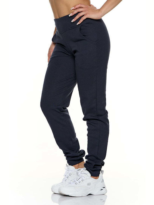 Bodymove Damen-Sweatpants Jogger Blau