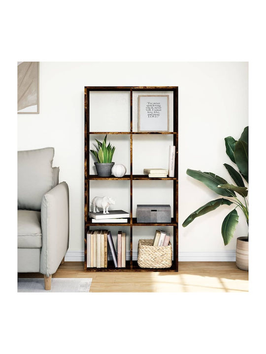 Bookcase Coffee 69.5x29x137.5cm