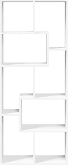 White Bookcase 67x25x161.5 cm