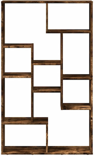 Bücherschrank Räuchereiche 72x20x120cm