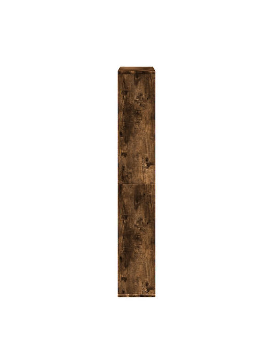 vidaXL Bookcase Smoked Oak 72x20x120 cm