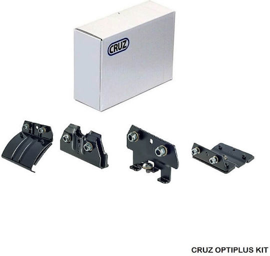 Auto Gs Legs for Roof Bars Optiplus Renault Clio 4pcs