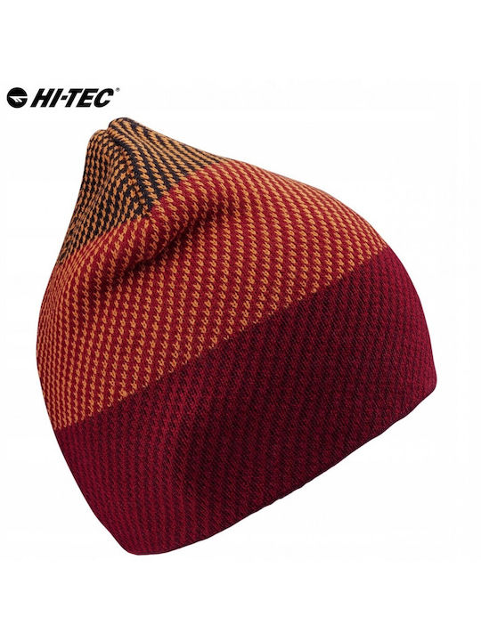 Hi-Tec Beanie Unisex Beanie Gestrickt in Orange Farbe