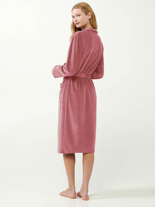 Vamp Winter Women's Robe Pink Nectar