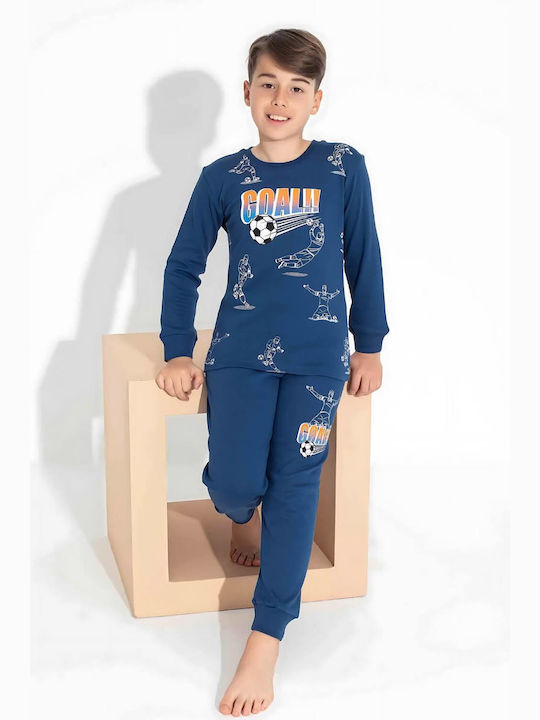 Esthisis Kids Pyjamas Winter Cotton Blue