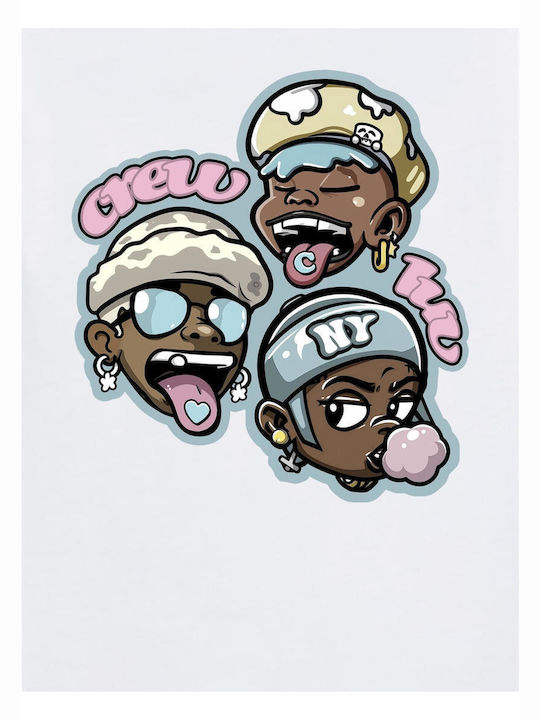 Παιδικό T-shirt White Forever Crew Luv Tee white Yes