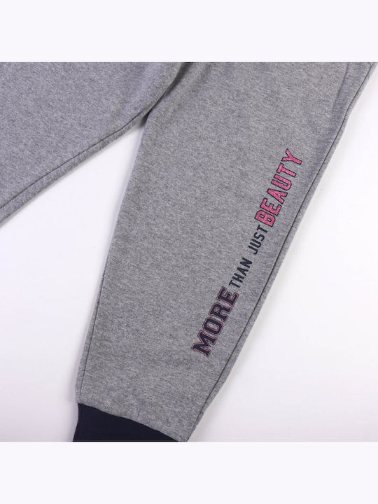 Kids Sweatpants Set Gray 3pcs