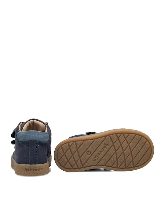 Παιδικά Sneakers High με Σκρατς Μπλε