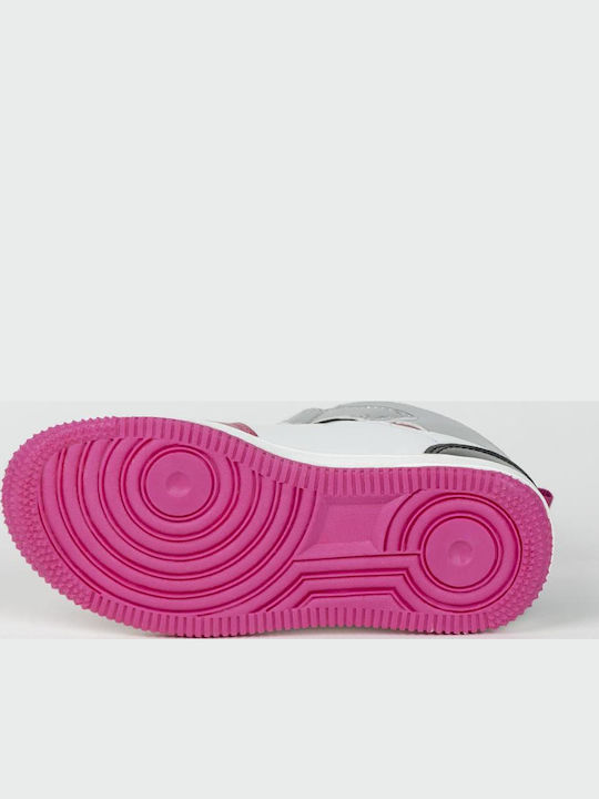 Încălțăminte sport Inalta pentru copii cu scai Fuchsia