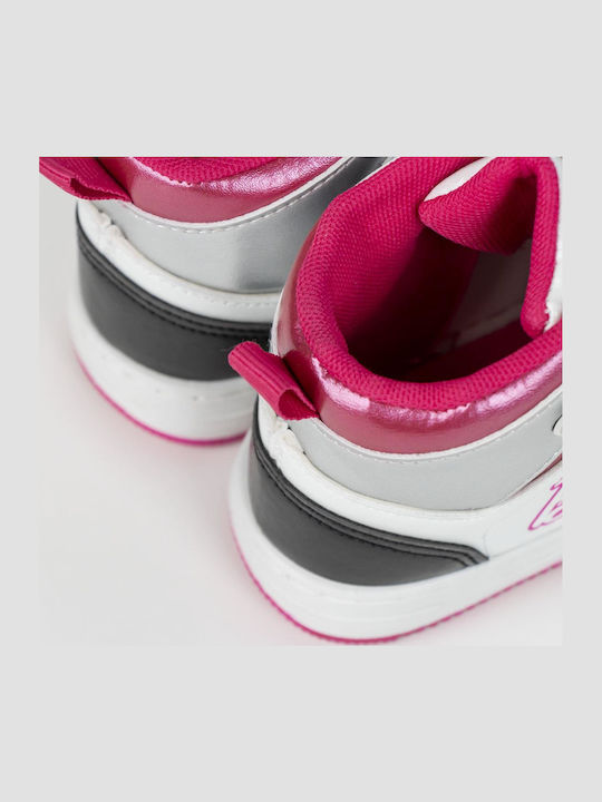 Încălțăminte sport Inalta pentru copii cu scai Fuchsia