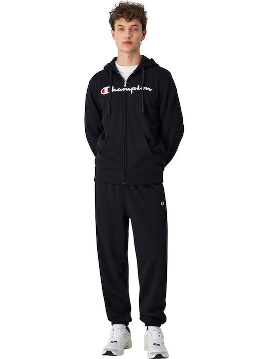 Sweatshirt with Hood Black