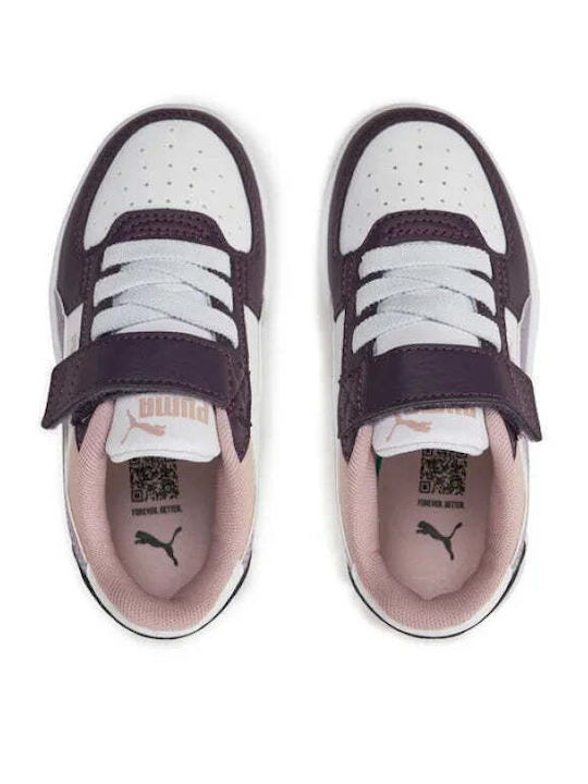 Caven 2.0 Block Παιδικά Sneakers με Σκρατς Λευκά
