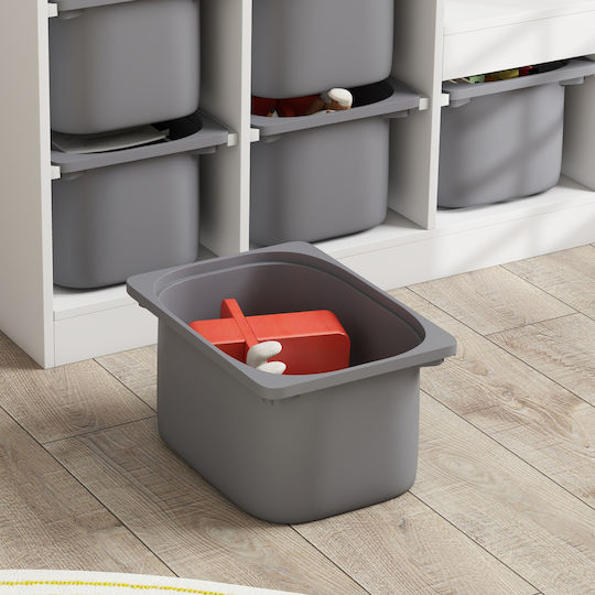 Aiyaplay Spielzeug Aufbewahrungssystem aus Kunststoff Gray 96x38.5x90cm 1Stück