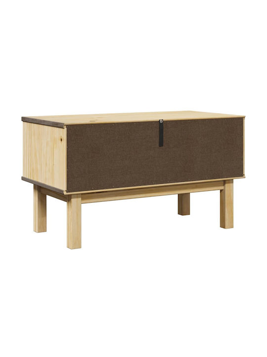 Entry Furniture with Shoe Rack & Bench Coffee 80x40x45cm