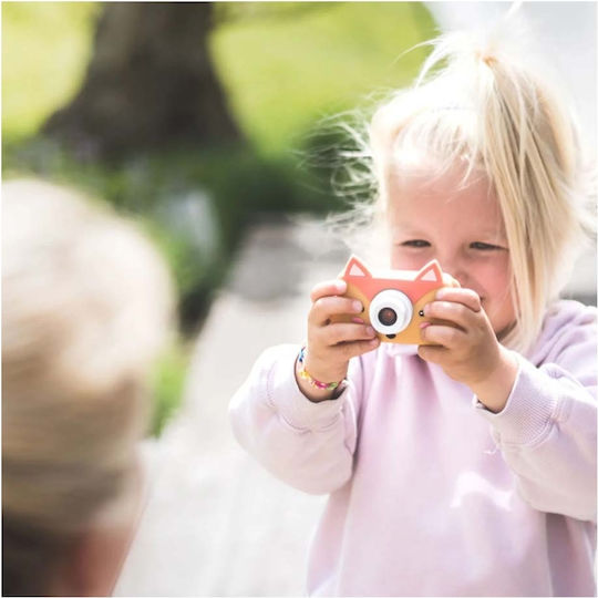 The Zoofamily Zoo Friends Fuchs Kinderkamera 32MP Orange
