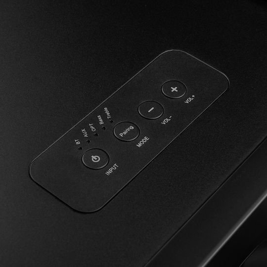 Modecom Αυτοενισχυόμενα Ηχεία με Bluetooth 90W (Ζεύγος) Μαύρα