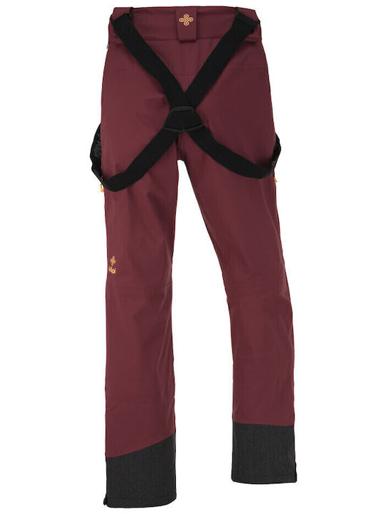 Kilpi Keku JL0022KI-DRD Women's Trousers for Ski & Snowboard Red