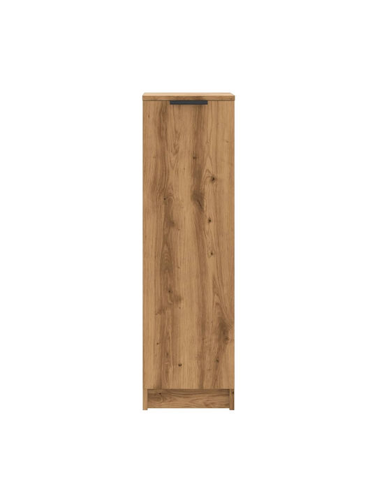Wooden Shoe Organizer Beige 29.5x35x100.5cm
