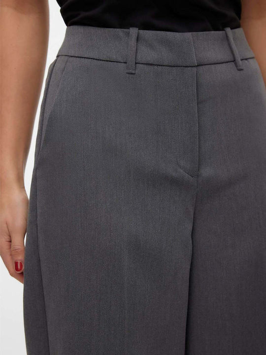 Damen Stoff Hose Gray