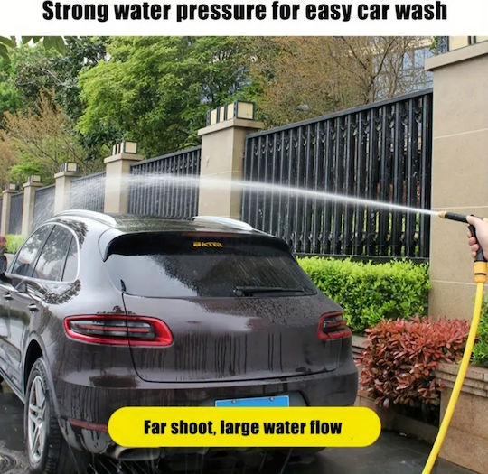 Multifunctional Spray Gun Zola Adjustable Garden Hose Pressure Sprayer 15 M Range