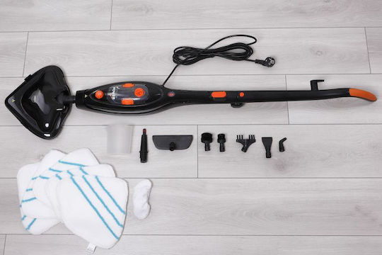 Eldom Steam Cleaner 1bar with Stick Handle